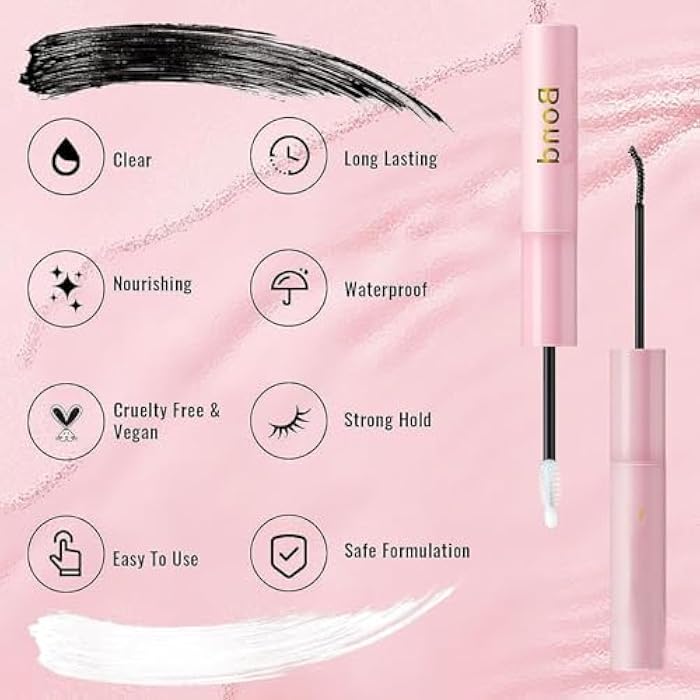 Lash Bond and Seal, Lash Glue, Lash Extension Glue, Bond and Seal Lash Glue, Eyelash Glue Strong Hold & Latex Free, Cluster Lash Glue Long Retention 72+ Hours Waterproof - Image 4